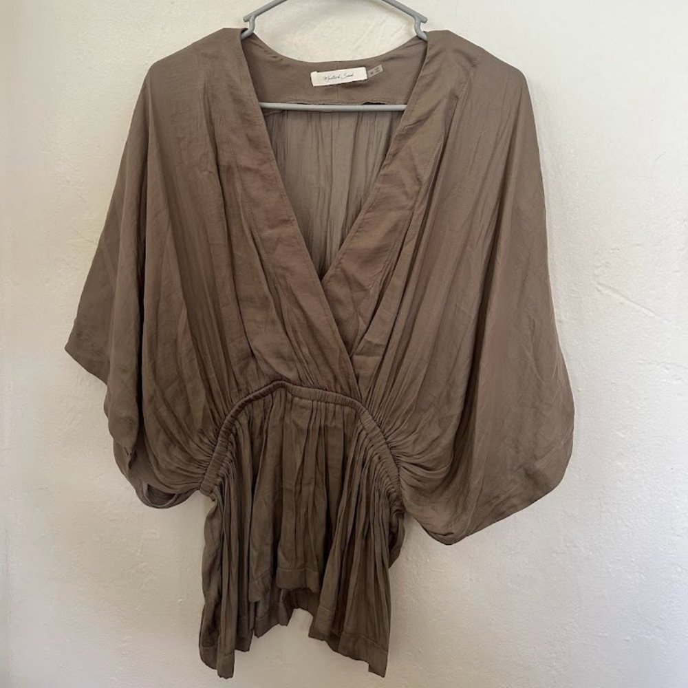Beige Blouse